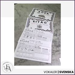 Vokaler | Skyltar och arbetsblad