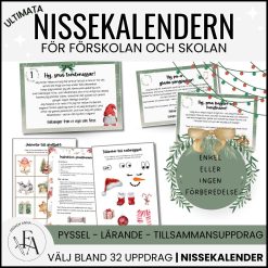 Nissebrev | Nisseuppdrag | för Förskola och Skola