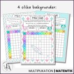 Fyra i rad (multiplikationsspel) - bild 2