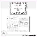 Vokaler | Skyltar och arbetsblad - bild 3