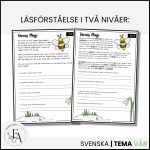 Vårens magi – Läsförståelse tema vår + bildstöd & ordbilder - bild 2