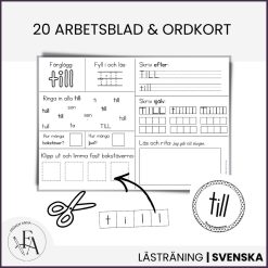 Högfrekventa ord (Fyra bokstäver)