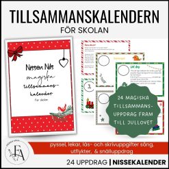 Julkalender Skola | Nissebrev | Tillsammanskalendern