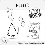Julkalender Förskola | Nissebrev | Tillsammanskalendern ? - bild 3