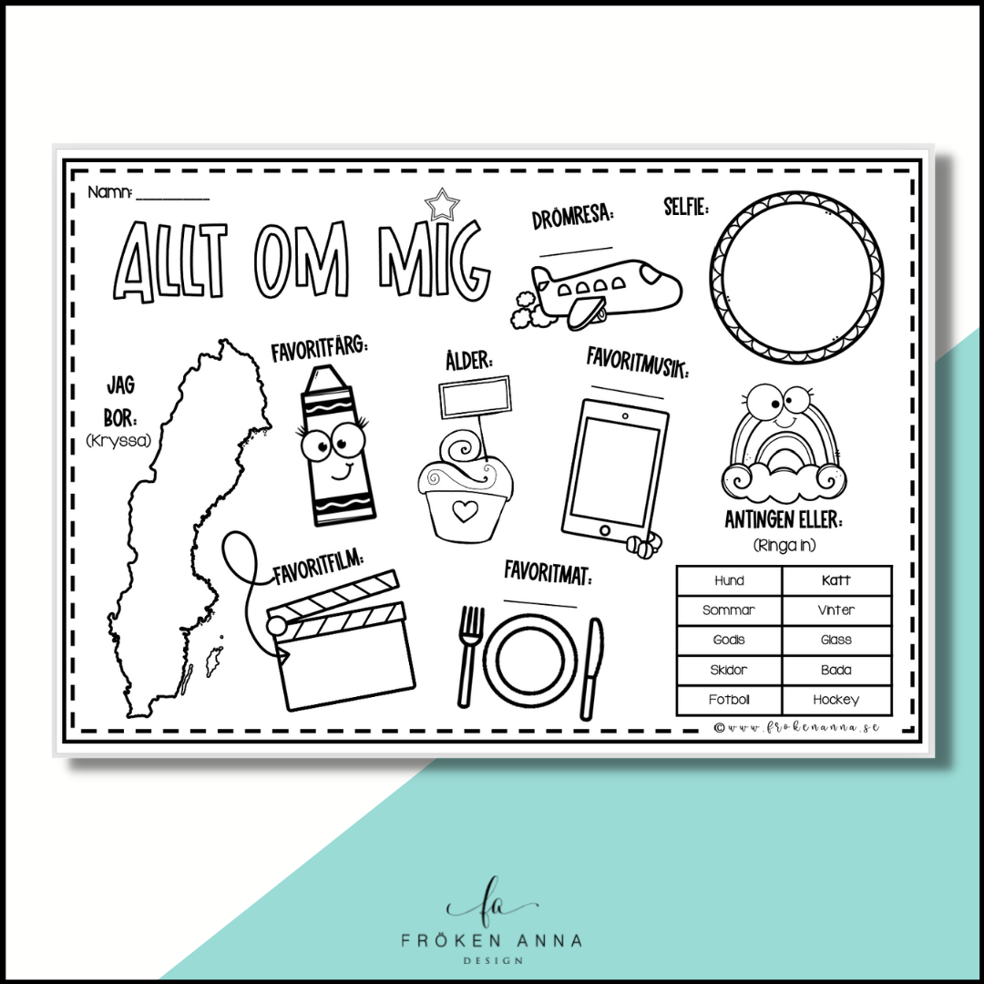 Pysselblad: Allt om mig