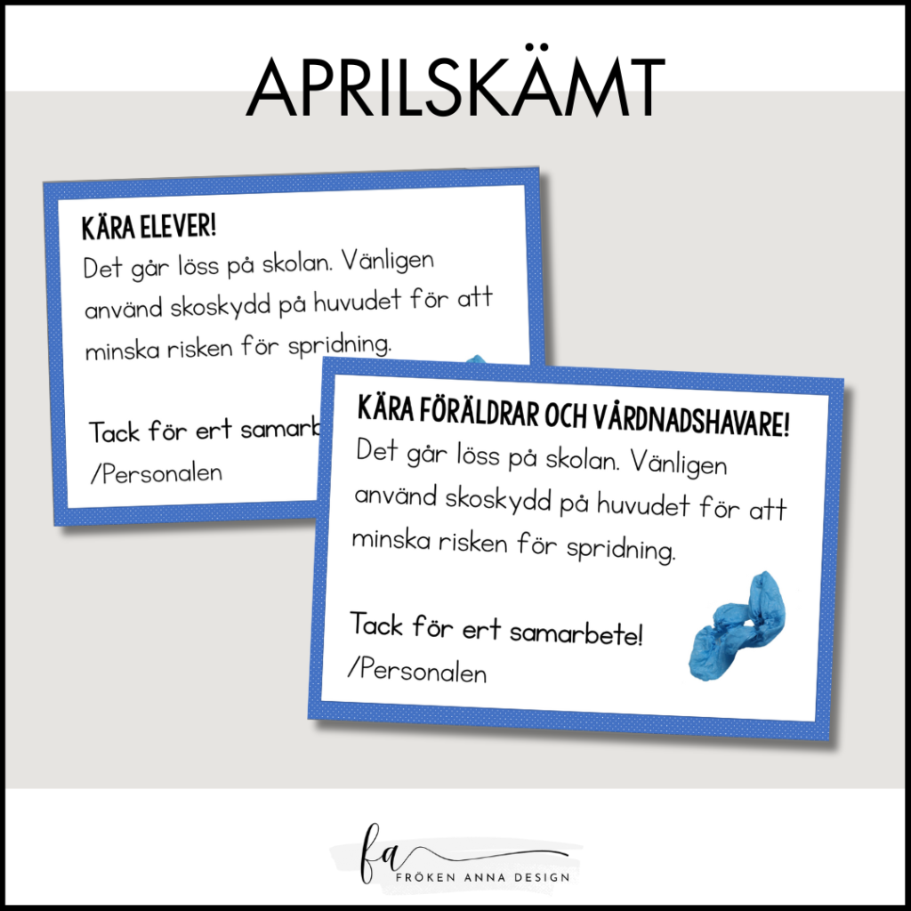 Aprilskämt | April, april …