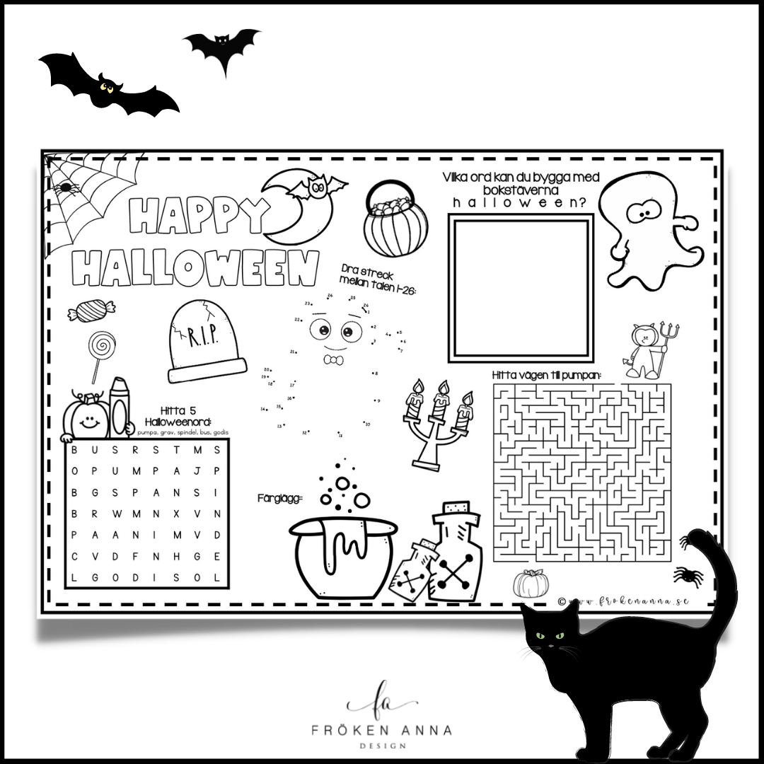Pysselblad: Halloween