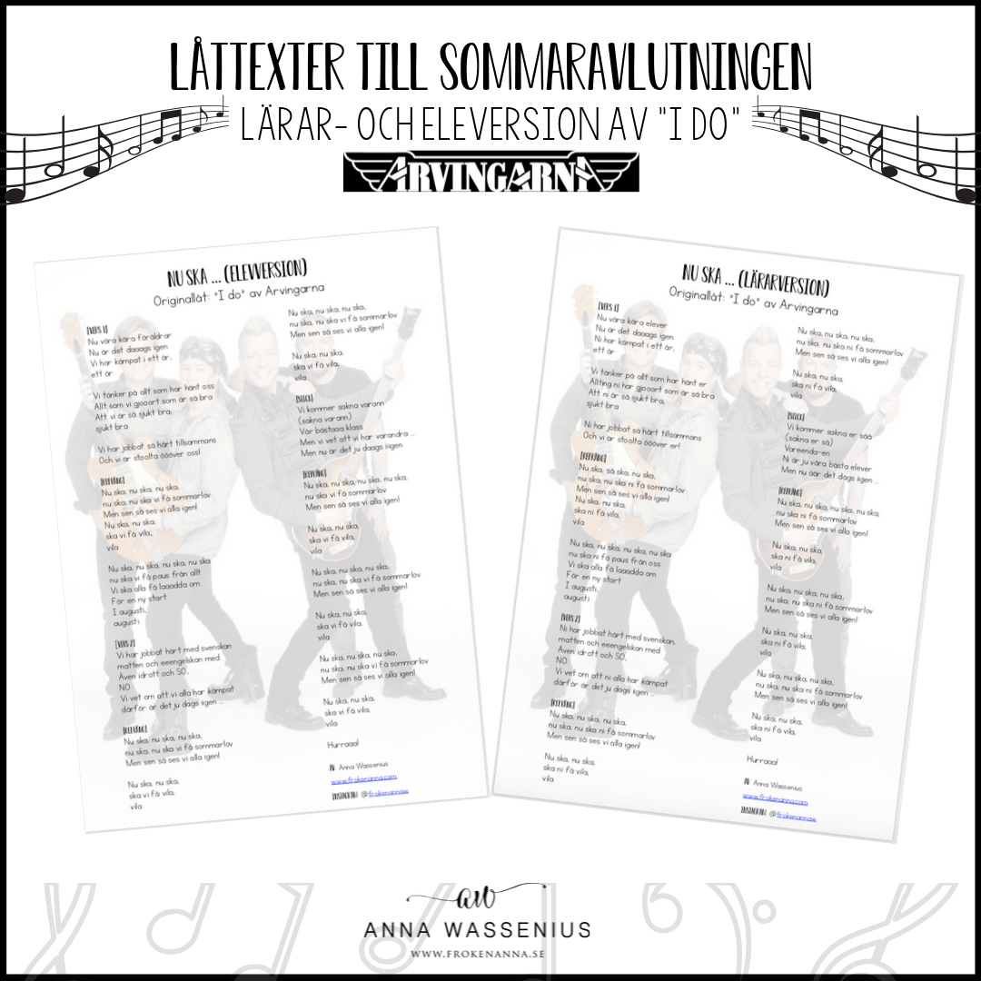 I do - Till skolavslutningen