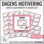 Dagens motivering – 40 kort för samtal och skrivande - bild 1