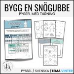 Bygg en snögubbe | Läs- och skriv - bild 1
