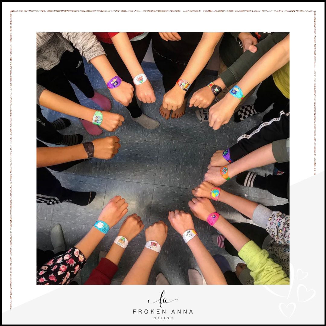 FN-armband / Barnkonventionen