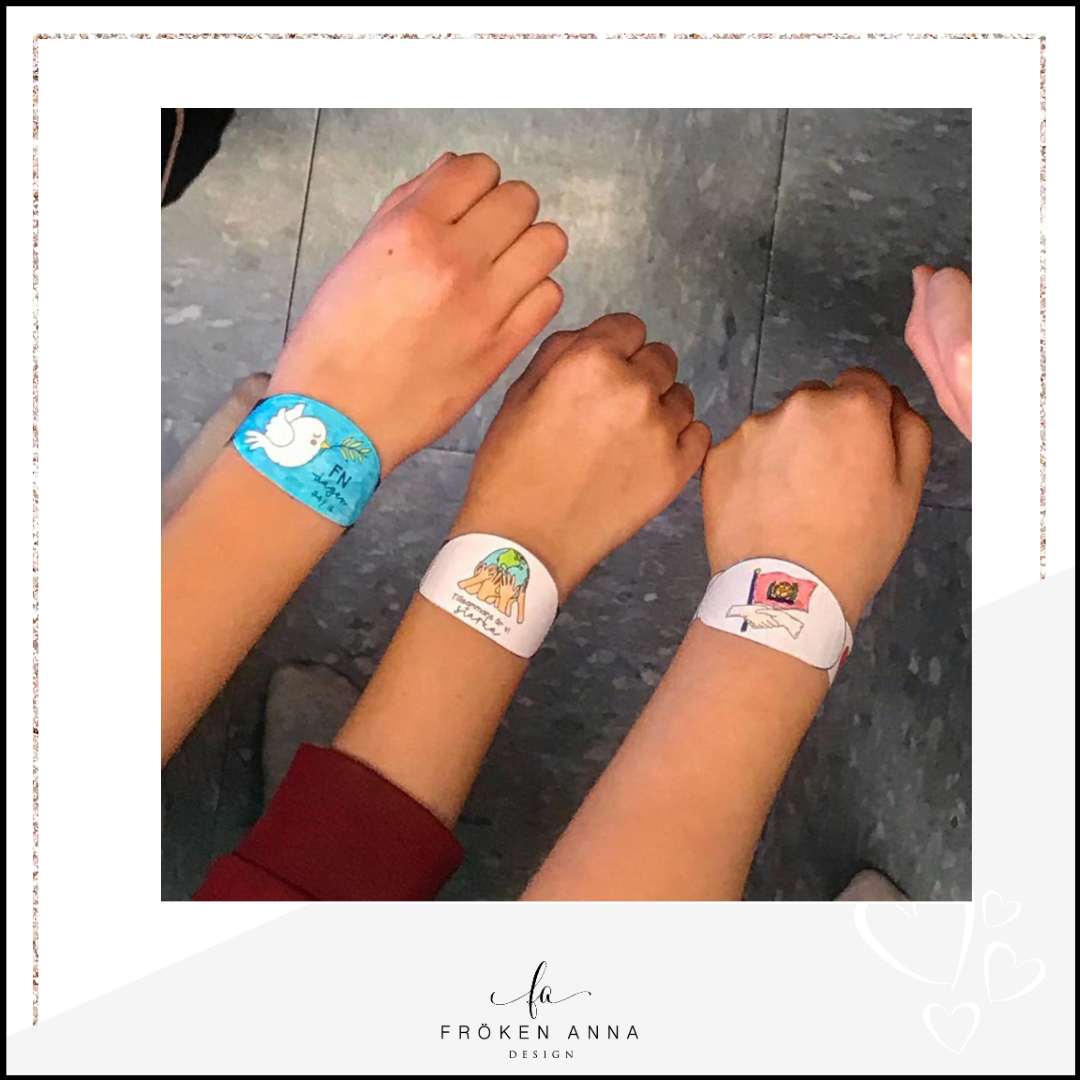 FN-armband / Barnkonventionen