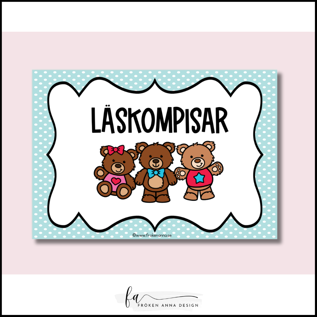 Läskompisar