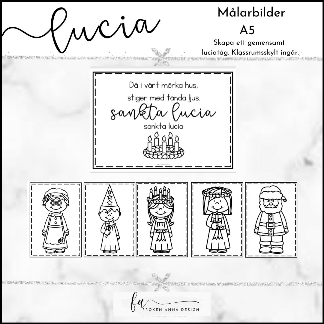 Lucia målarbilder