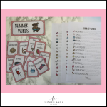 Summer words: (Ordkunskap, välskrivning, memory) - bild 2