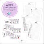 Vårord (Ordkunskap, välskrivning, memory) - bild 1