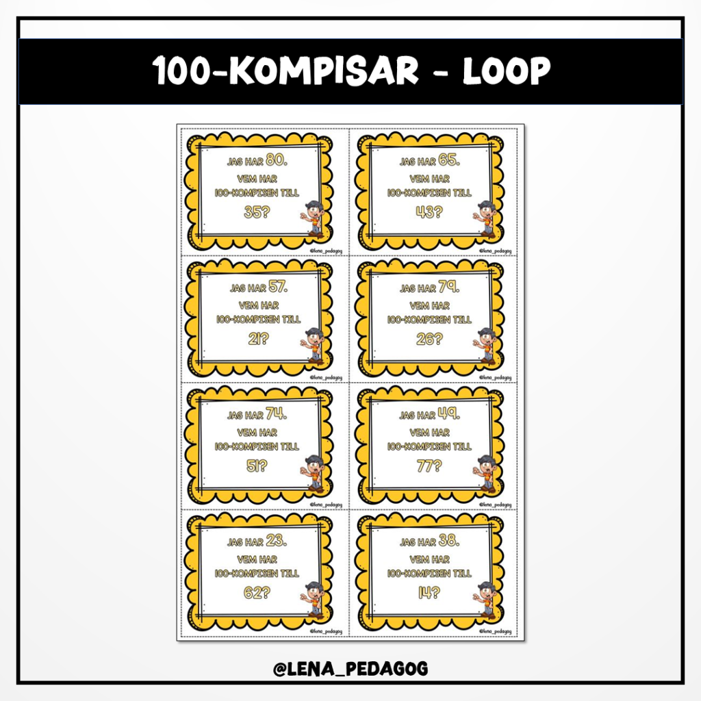 100-kompisar – loop