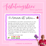 Lindas avslutningsbrev sommar - bild 2