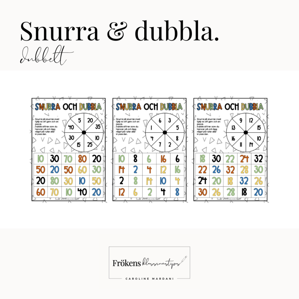 Snurra och dubbla