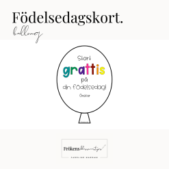 Födelsedagskort