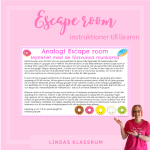 Escape room Lindas munkar - bild 2