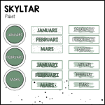GREEN: paket med skyltar - bild 2