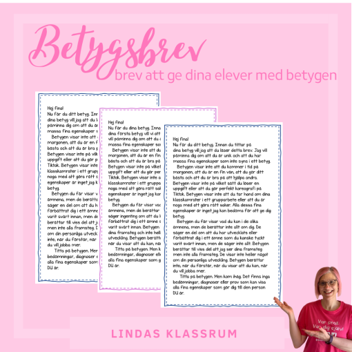 Betygsbrev åk 6-9