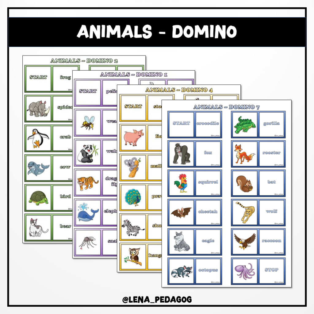 Animals – domino