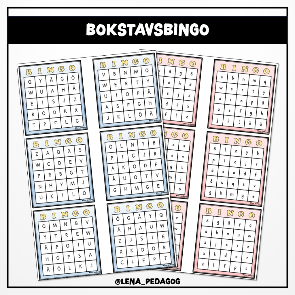 Bokstavsbingo