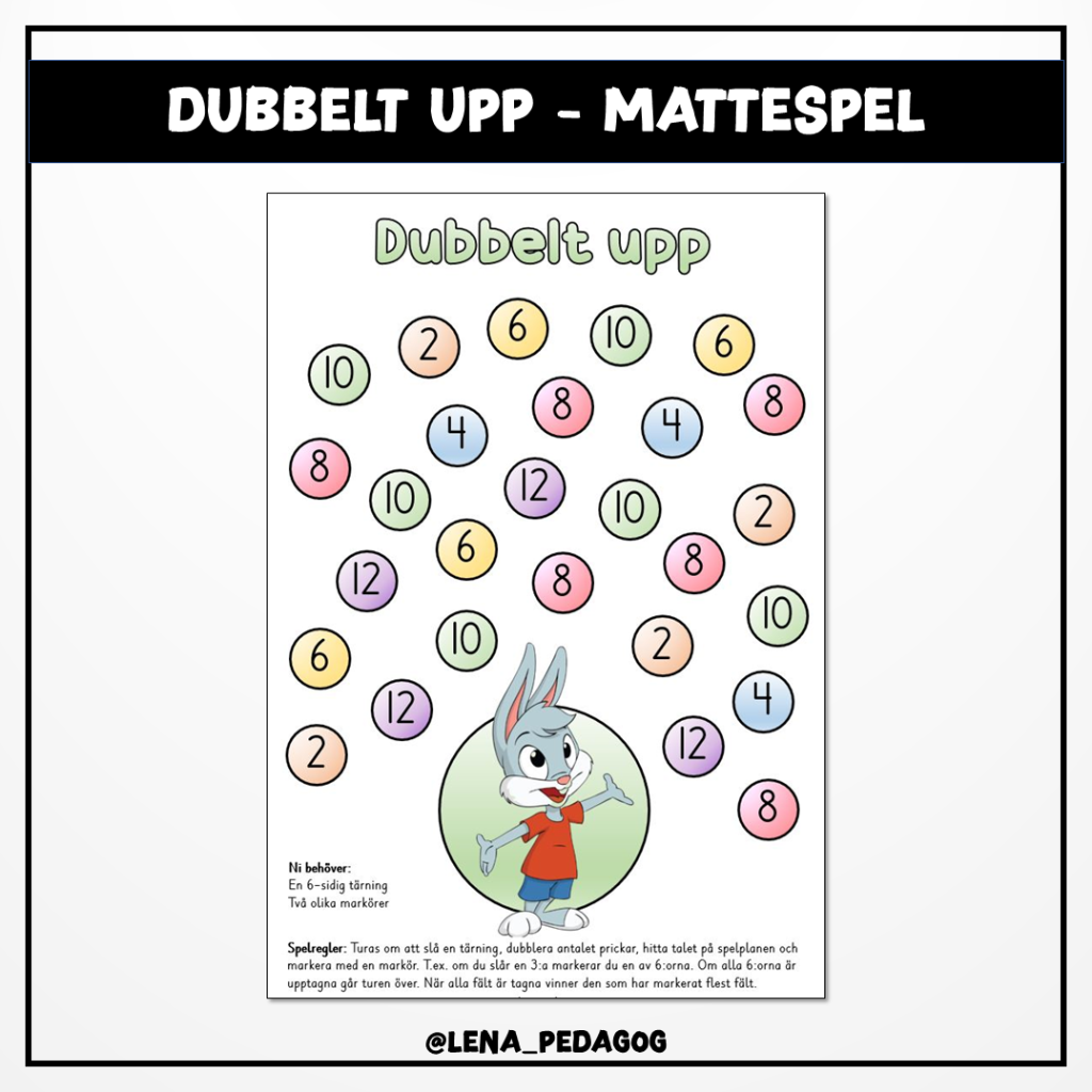Dubbelt upp