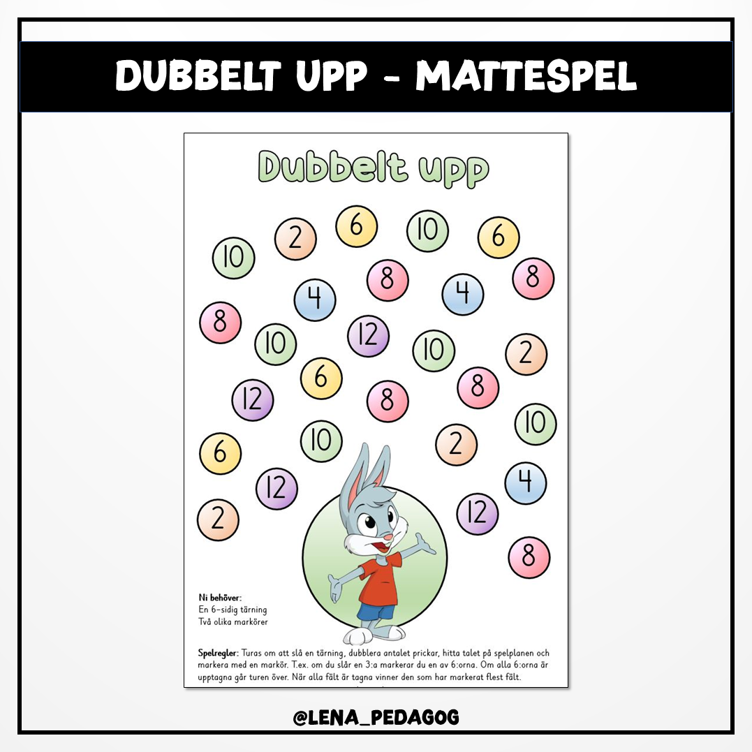 Dubbelt upp