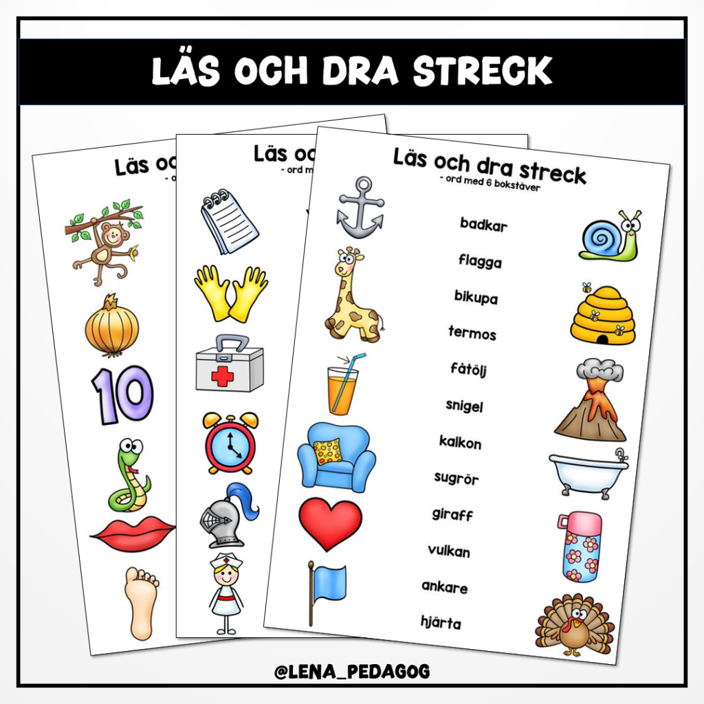 Läs och dra streck
