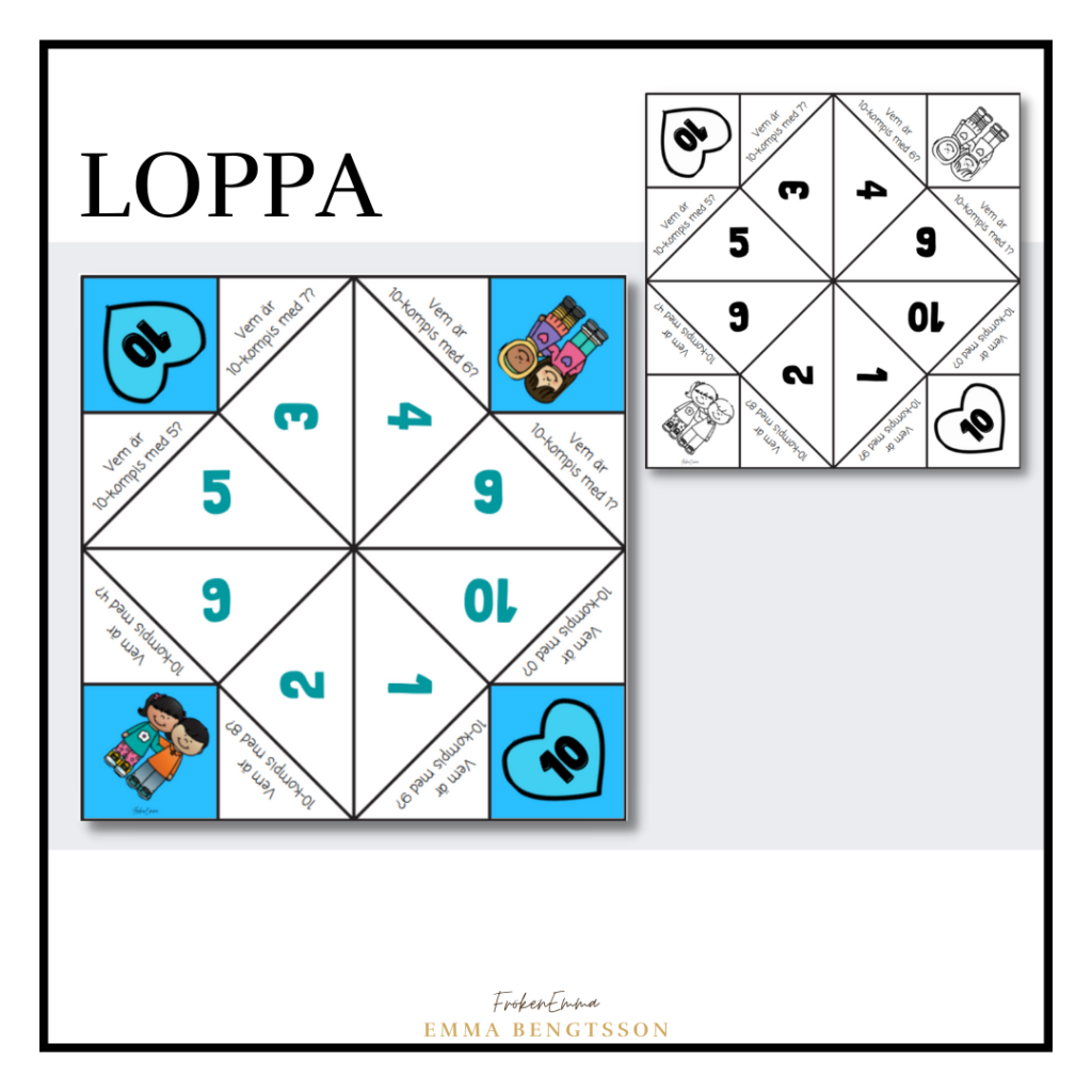 Loppa – 10 kompisar