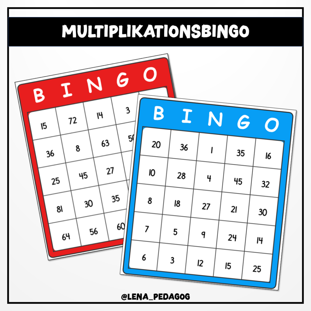 Multiplikationsbingo