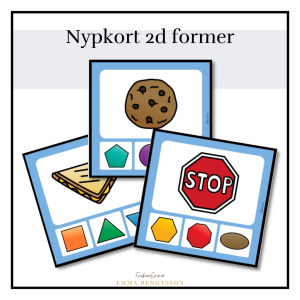 Geometriska former nypkort 2d