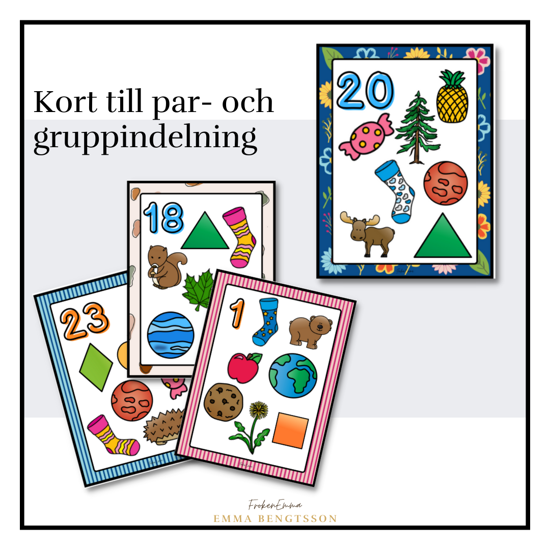 Par- och gruppindelning