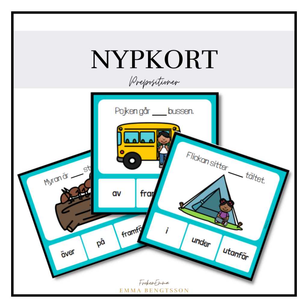 Nypkort – prepositioner