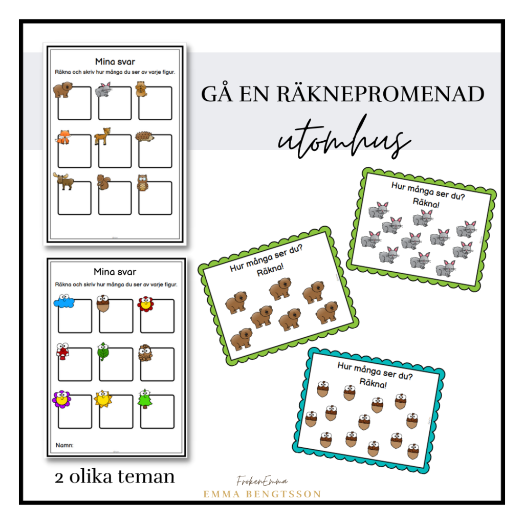 Två räknepromenader