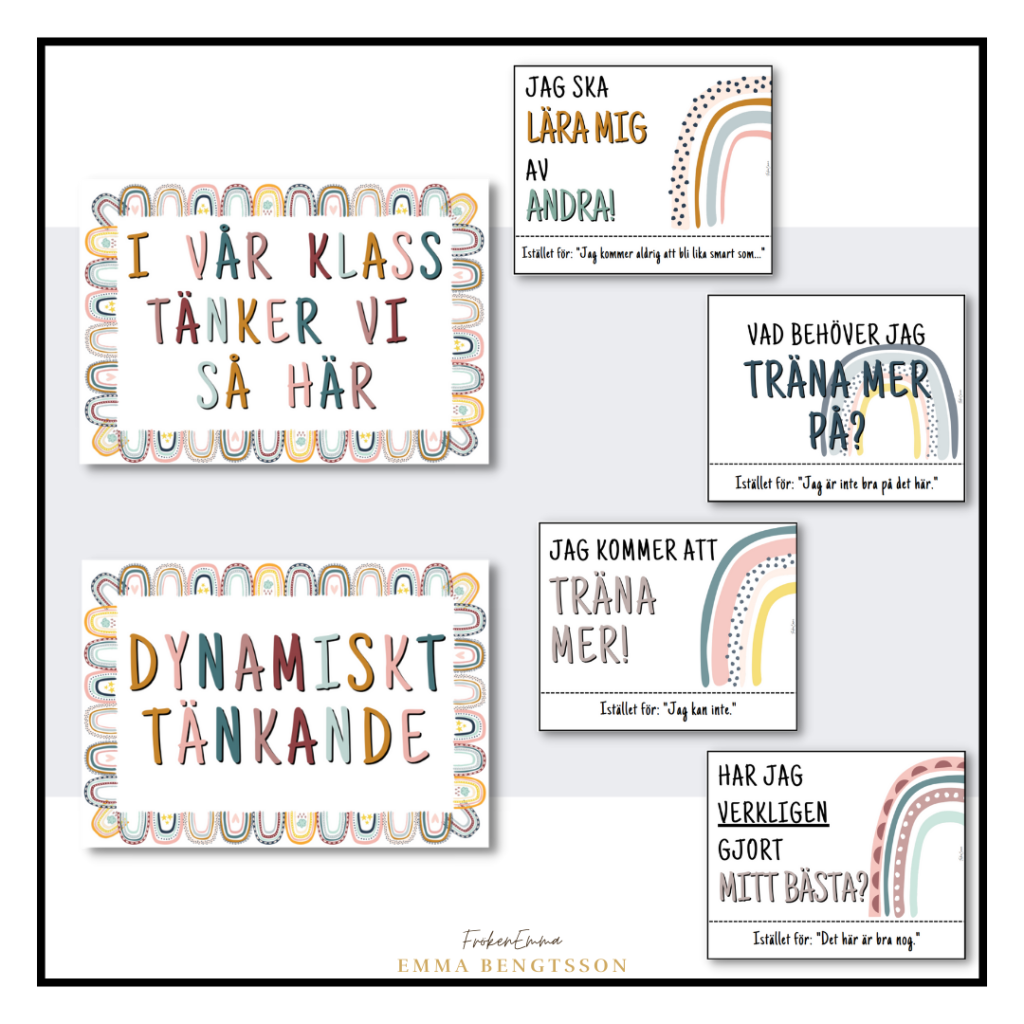 Skyltar dynamiskt tänkande