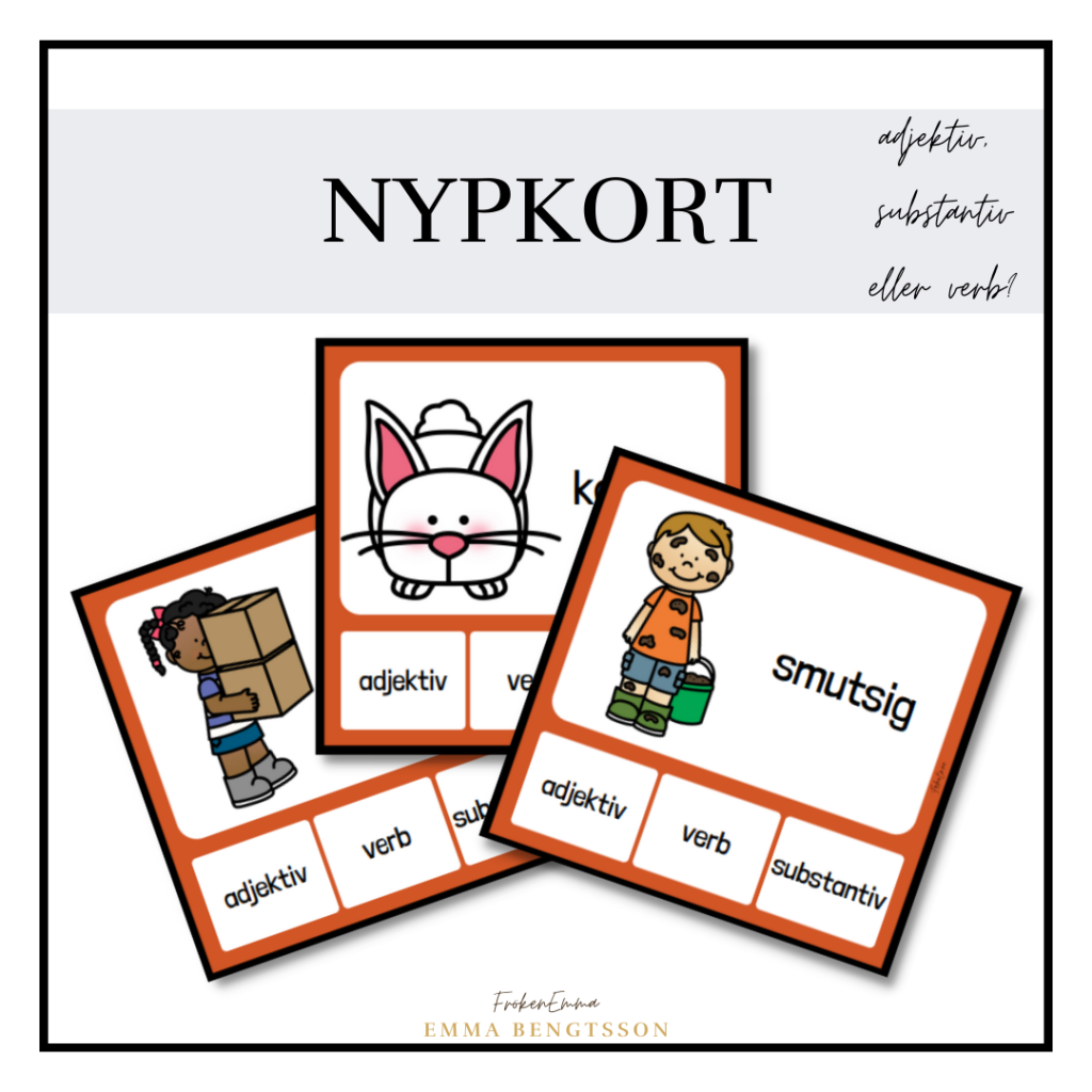 Nypkort – adjektiv, substantiv eller verb