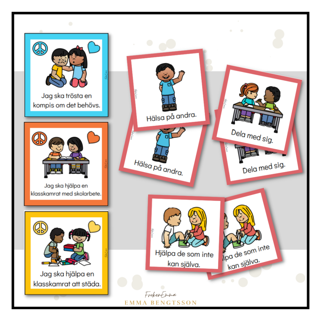 Memory och uppdrag – vänliga handlingar