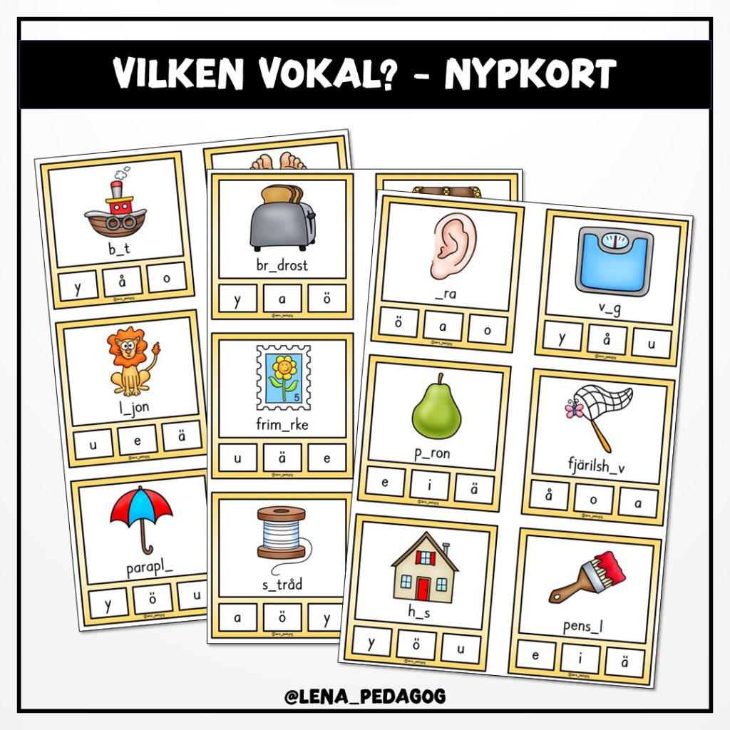 Vilken vokal? – nypkort