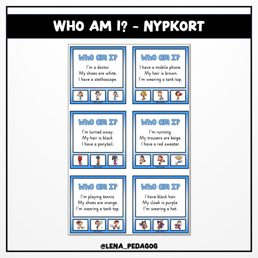 Who am I? – nypkort