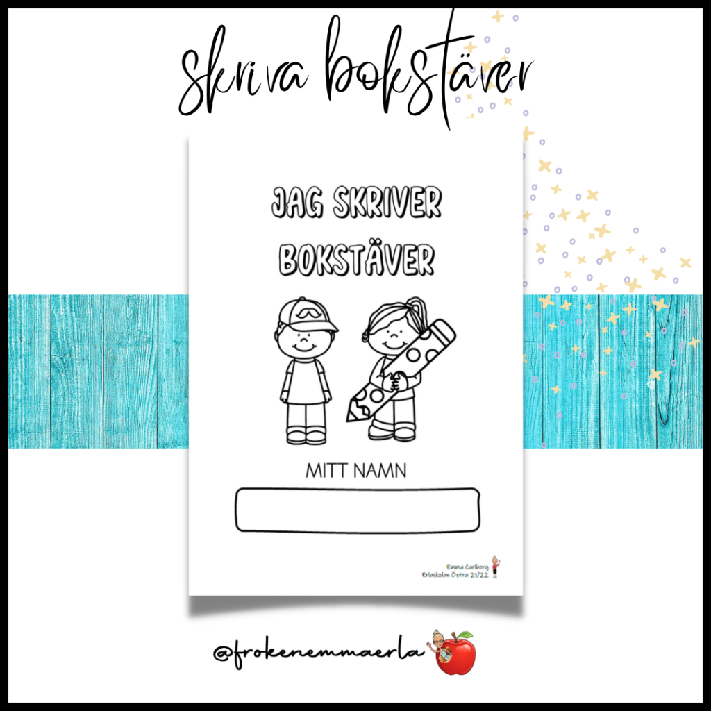 JAG SKRIVER BOKSTÄVER