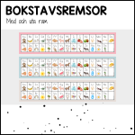 Bokstavsremsor (UPPDATERAD!) - bild 1
