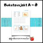 Bokstavsjakt – Från A till Ö - bild 2