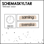 BEIGE paket: schema + klockor - bild 2