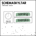 GREEN paket: schema + klockor - bild 2