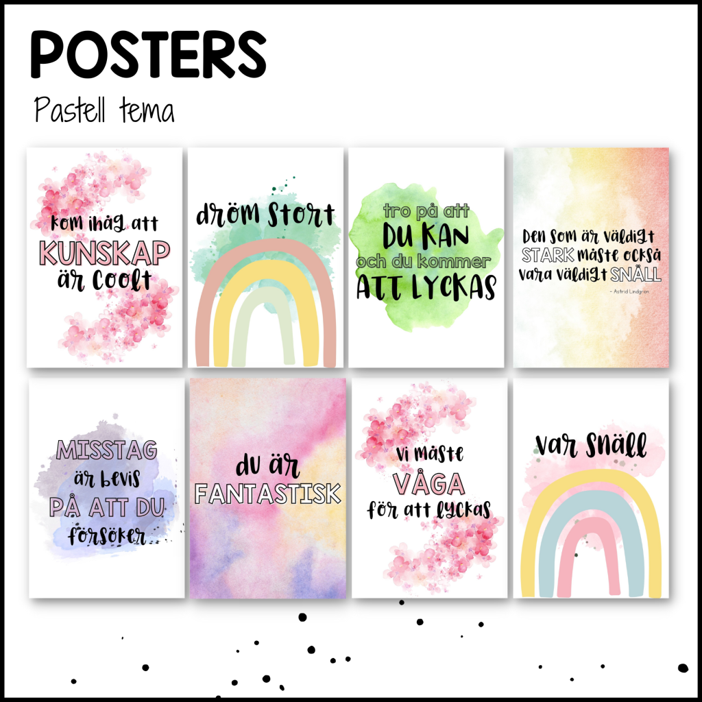 PASTELL: posters