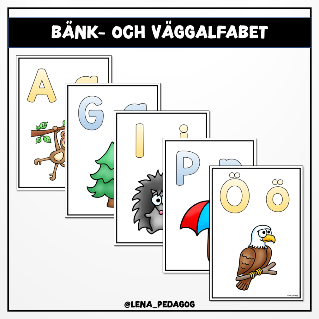Bänk- och väggalfabet